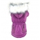 Zimní bunda pro psa fialová