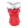 Zimní bunda pro psa červená