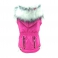 zimní bunda pro psa růžová