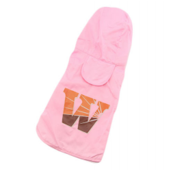 Růžová pláštěnka pro psa Wild