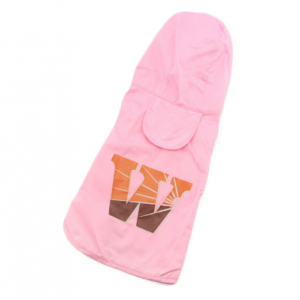 Růžová pláštěnka pro psa Wild