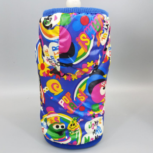 Zimní bunda pro psa Comics modrá - vel. XS