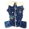 Luxusní overal pro psa Denim vel. S