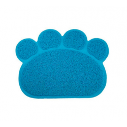 Prostírání - gumová podložka pod misky pro psa modrá