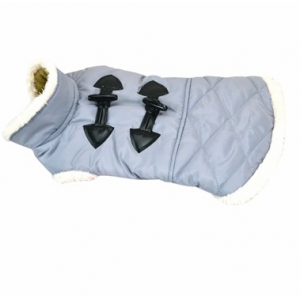 Zimní kabátek pro psa šedý vel. S