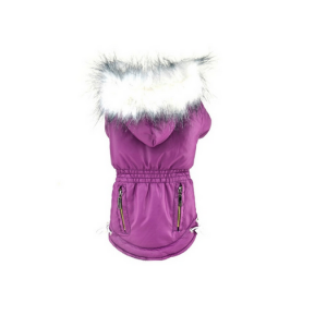 Zimní bunda pro psa vel. XXS - fialová