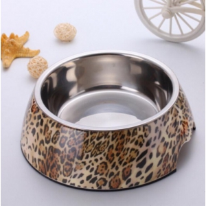 Luxusní miska pro psa - leopardí vzor